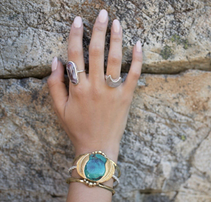 Kinship Cuff || Turquoise Oval