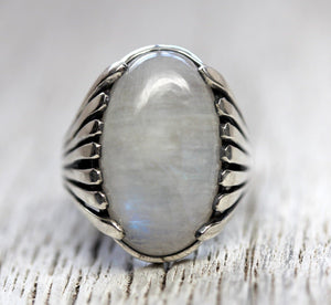 Blossom Ring || Moonstone