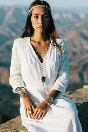 Sunbeam Ring || Turquoise