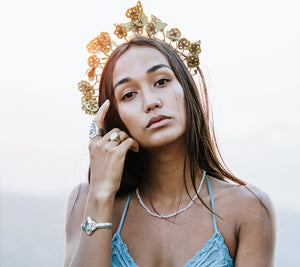 Blossom Ring || Moonstone