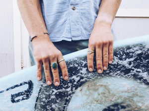 Custom Mens Lightening Ring