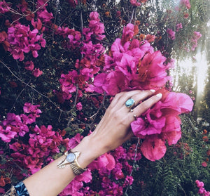 Blossom Ring || Turquoise