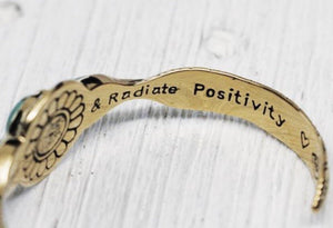 Radiate Cuff || Labradorite