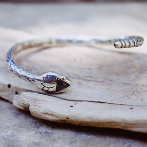 Serpent Cuff || labradorite