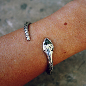 Serpent Cuff || labradorite