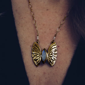 Monarch Moon Necklace