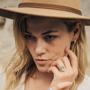 Herkimer Pyramid Studs