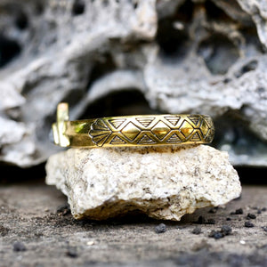 Hold Space Cuff || Moonstone