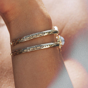 Be Open Cuff || Moonstone