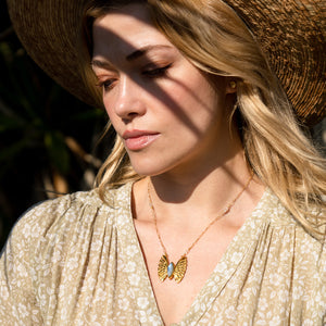Monarch Moon Necklace
