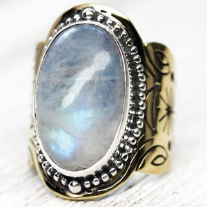Spirit Ring || Moonstone Oval