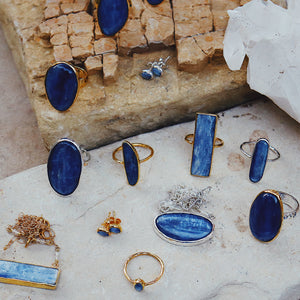 Kyanite Elfin Ring