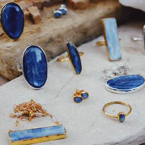 Kyanite Elfin Ring