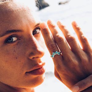 Your Light Ring || Turquoise