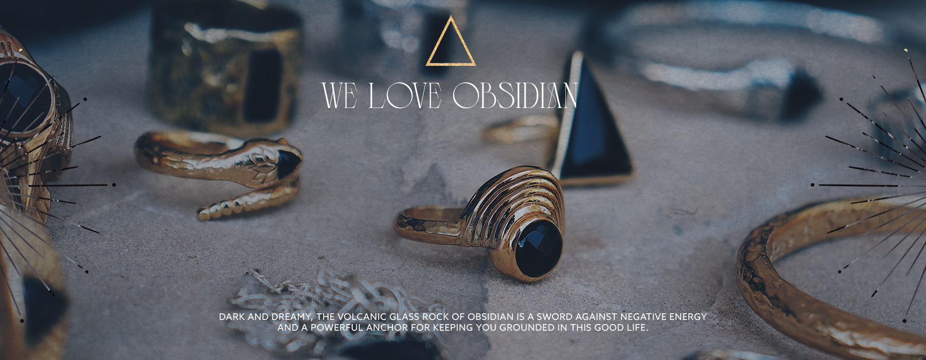 Limited Edition Obsidian Signature Jewels