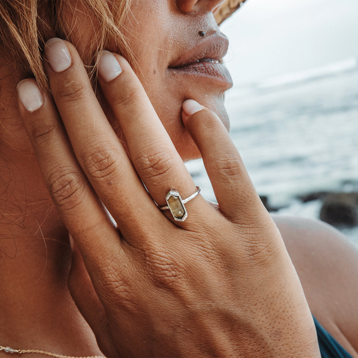 Shine Ring || Citrine