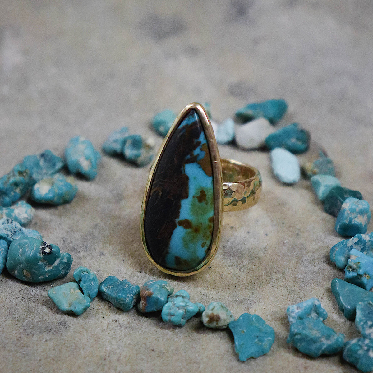 Royston Turquoise Ring