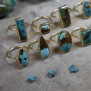 Royston Turquoise Elfin Ring