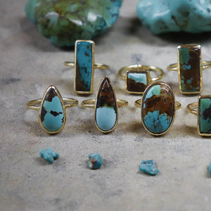 Royston Turquoise Elfin Ring
