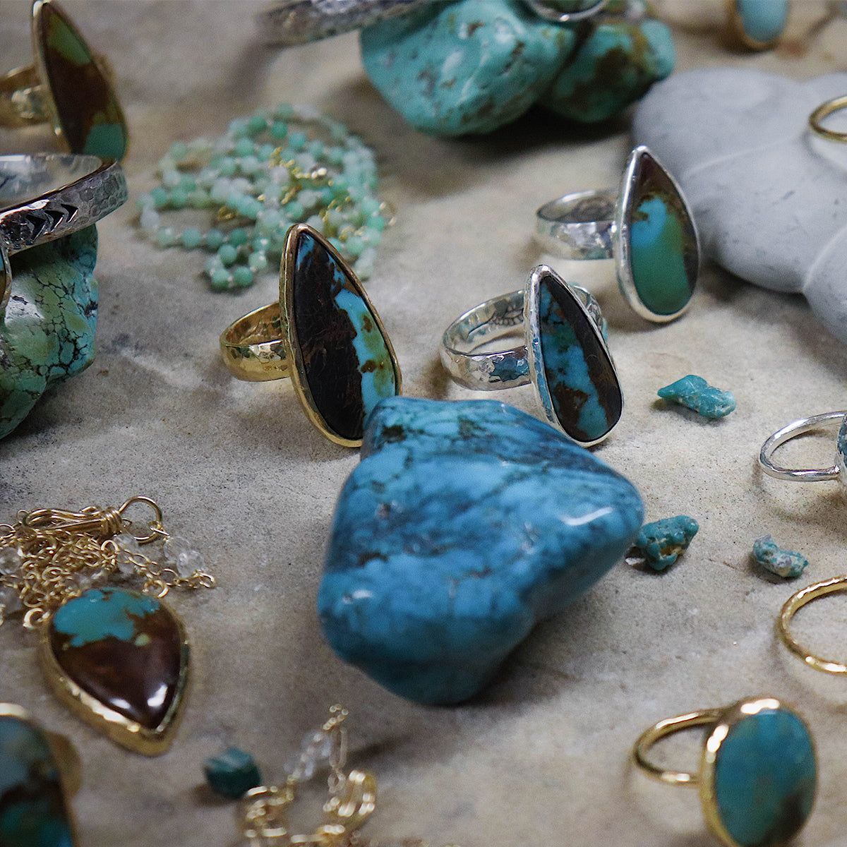 Royston Turquoise Ring