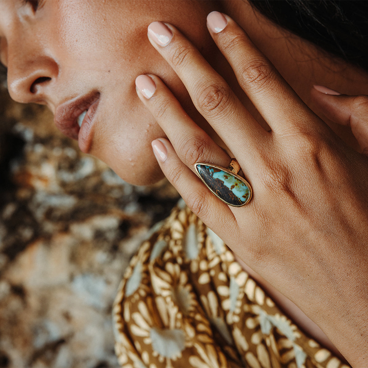 Royston Turquoise Ring