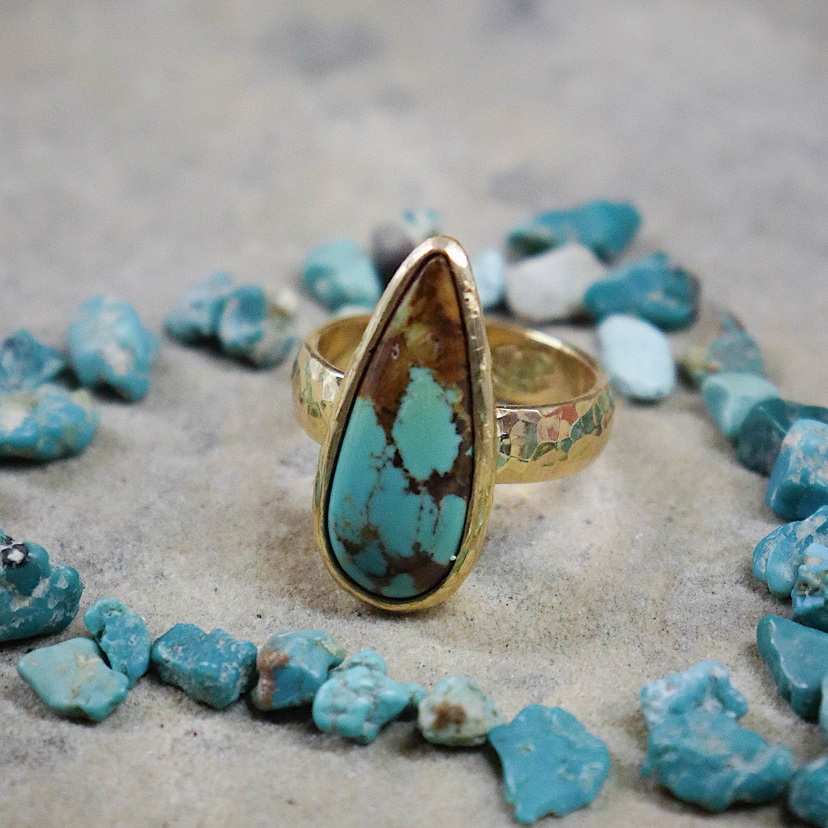Royston Turquoise Ring