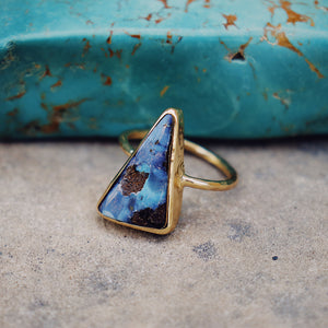 Boulder Opal Elfin Ring