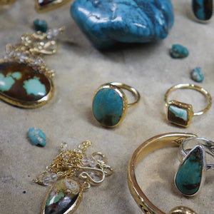 Royston Turquoise Elfin Ring