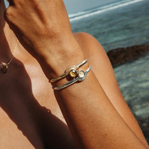 Be Open Cuff || Citrine