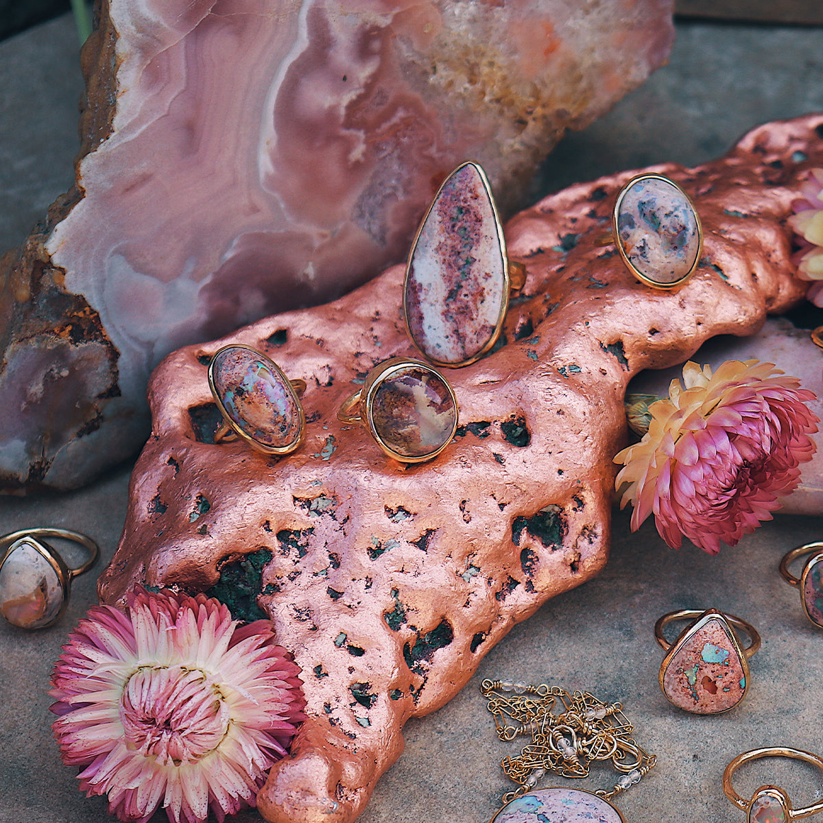 Magdalena Opal Elfin Ring