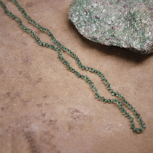emerald || Gemstone Necklace