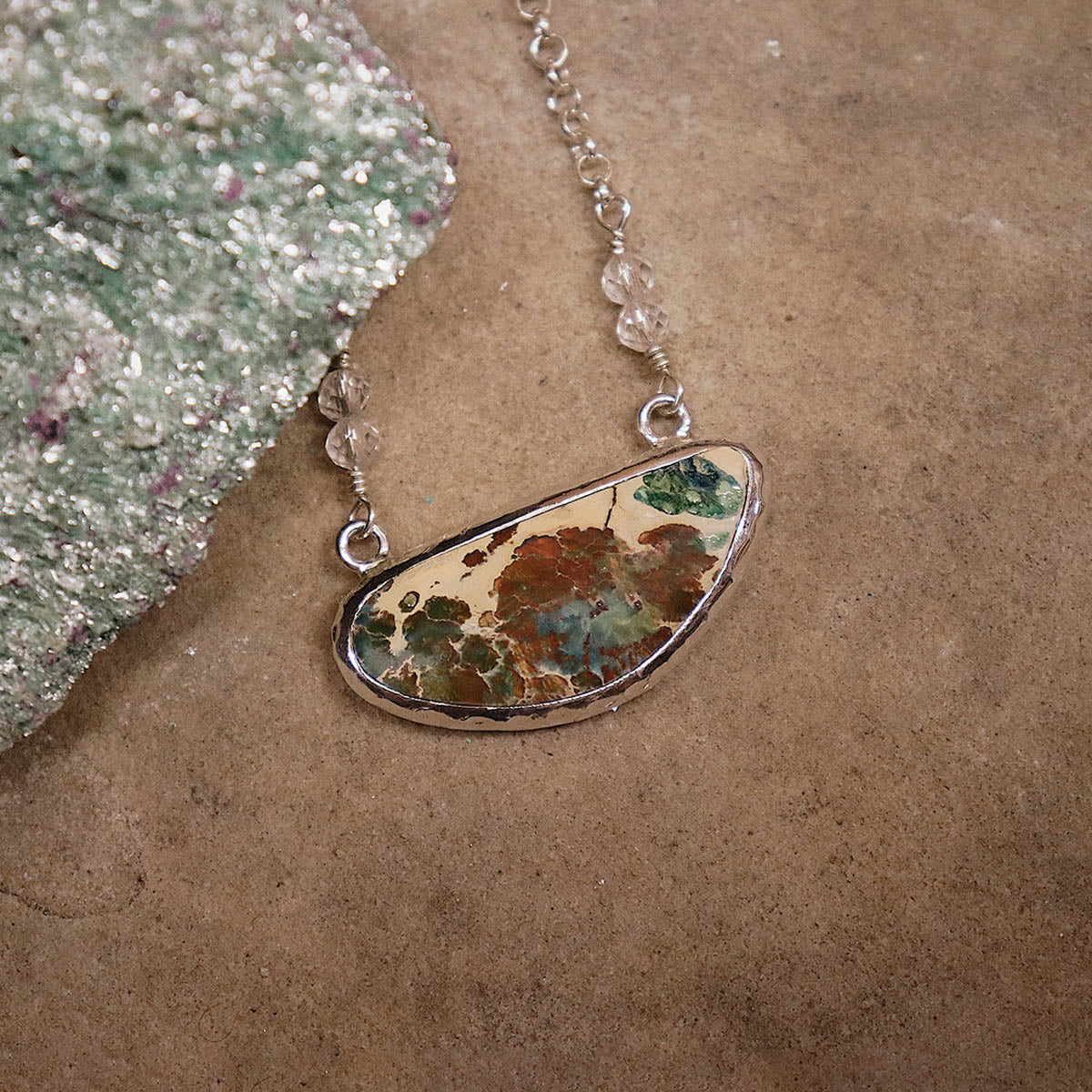 Copper Chrysocolla Necklace