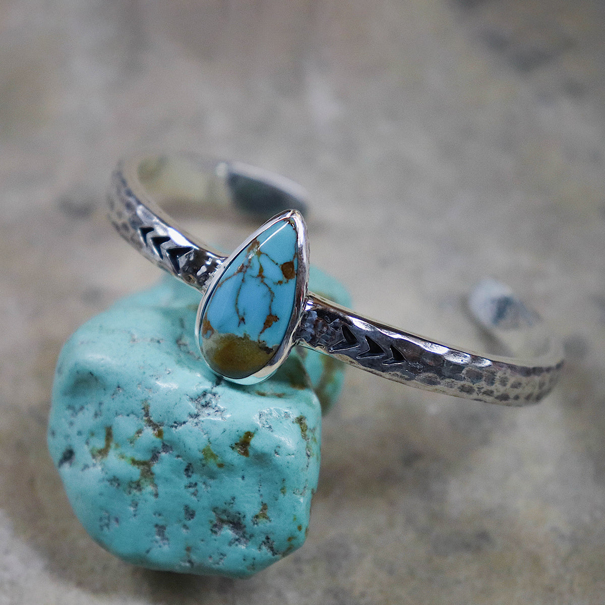 Heirloom Cuff || Royston Turquoise