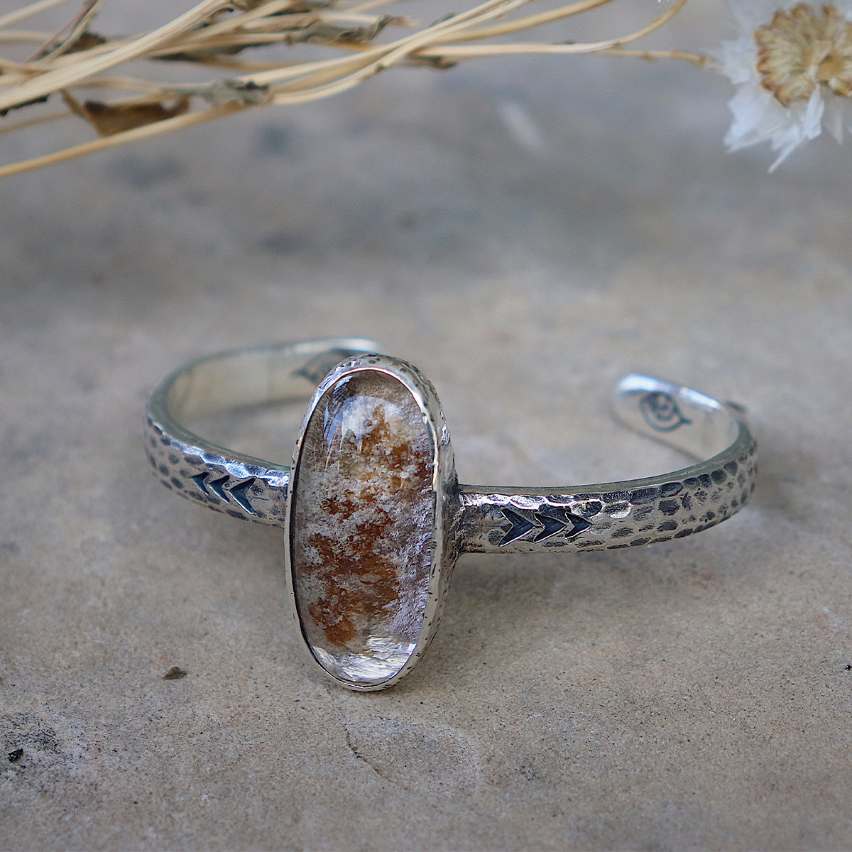 heirloom cuff || Garden Quartz
