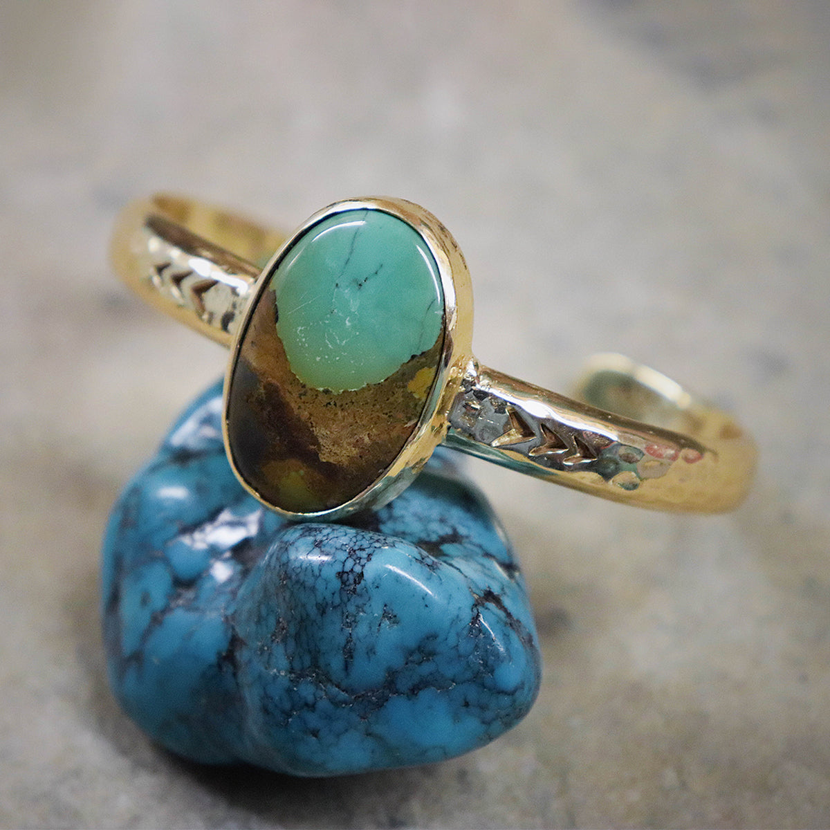 Heirloom Cuff || Royston Turquoise