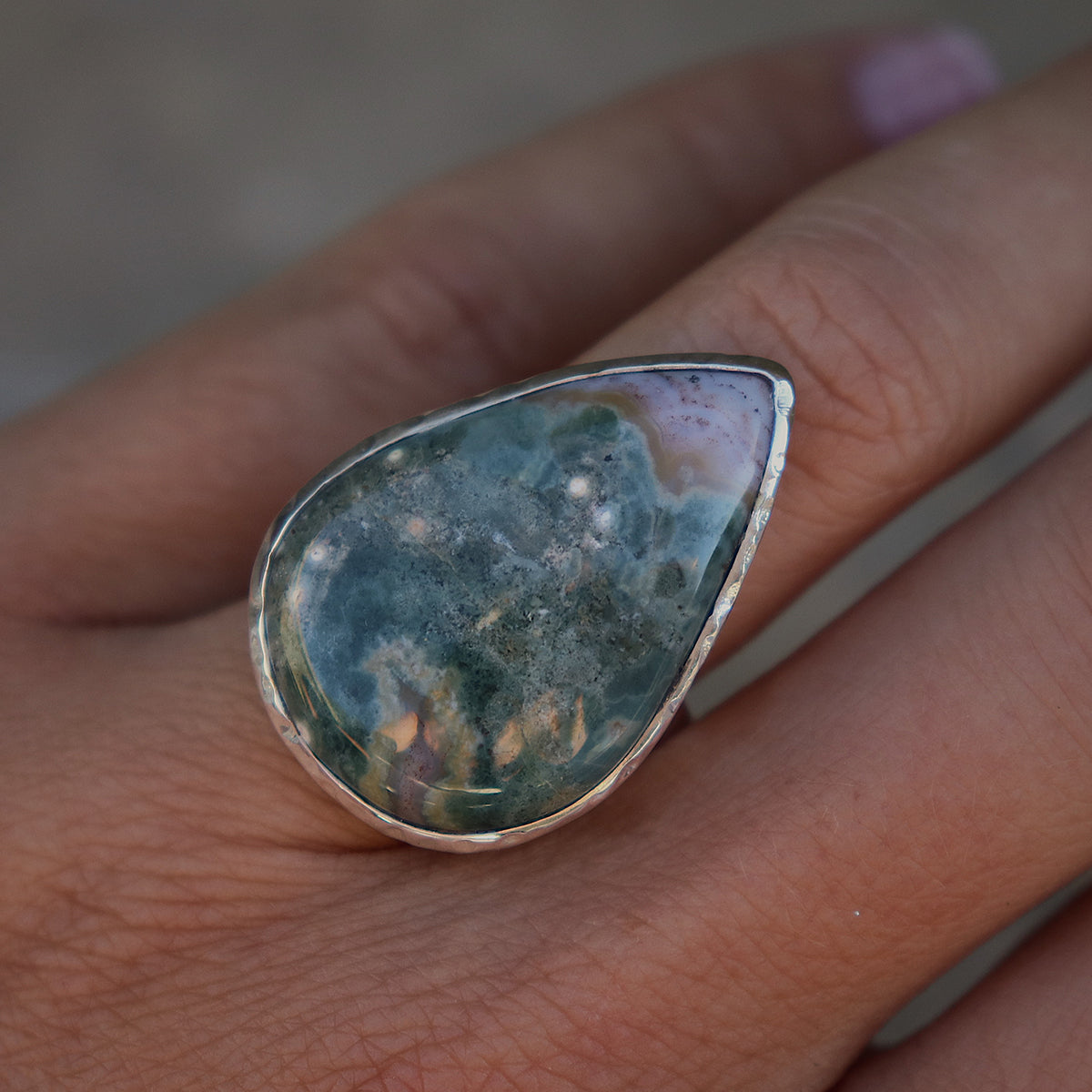 Ocean Jasper Ring