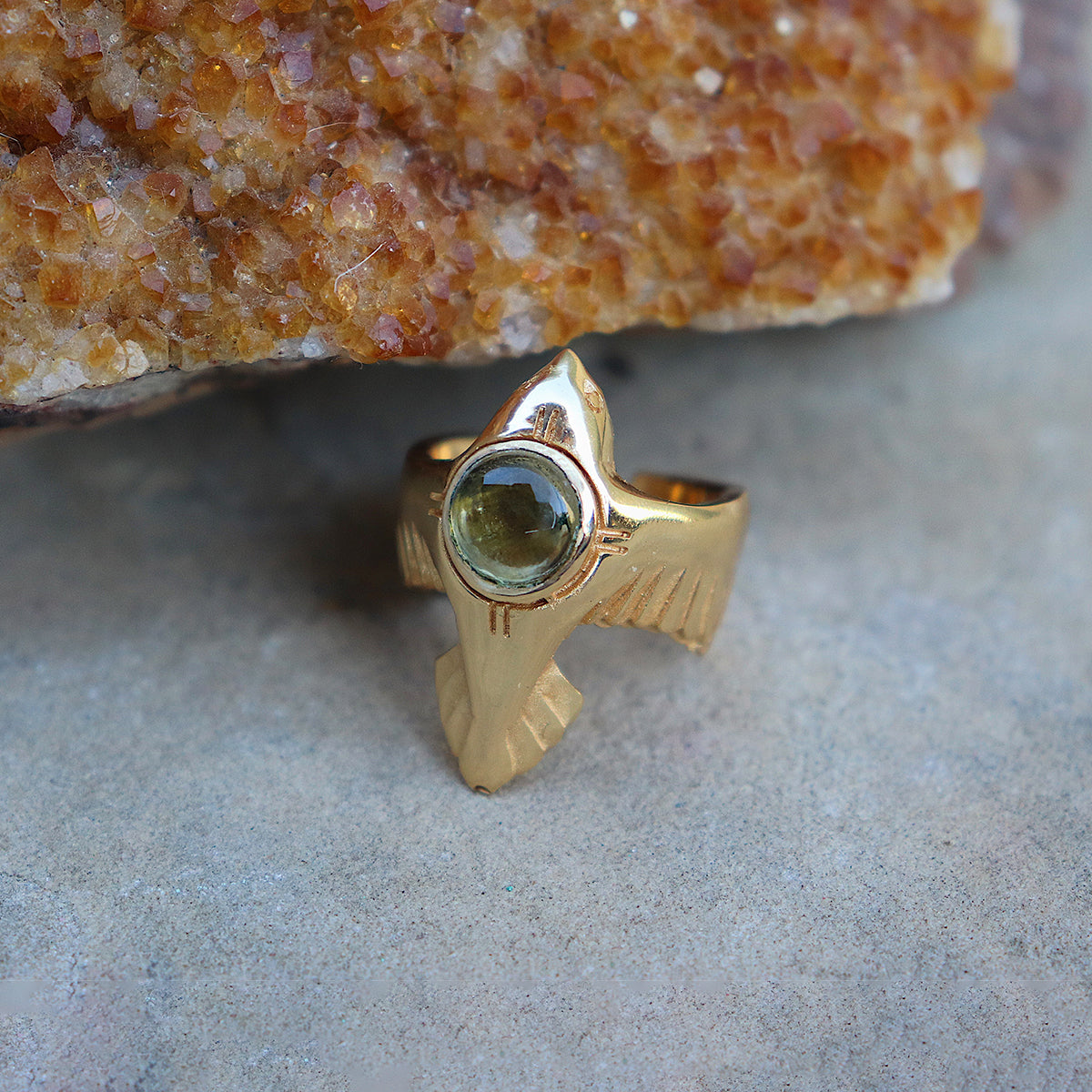 As Above Ring || Citrine