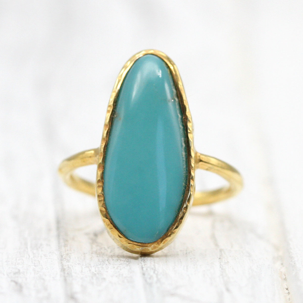 Maghara Turquoise Elfin Ring