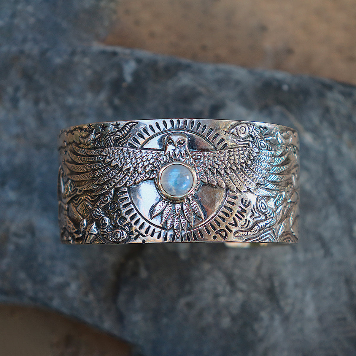 【Bahgsu Jewels】Xavier Rudd Collabカフブレスレット SV Women's Cuff - Xavier Rudd Collab - Bahgsu