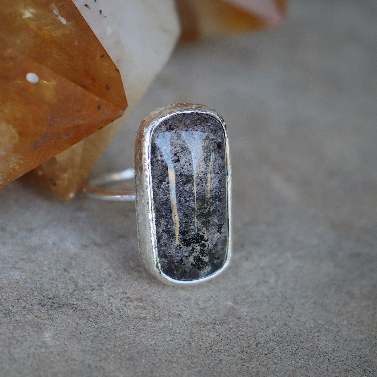 Garden Quartz Elfin Ring