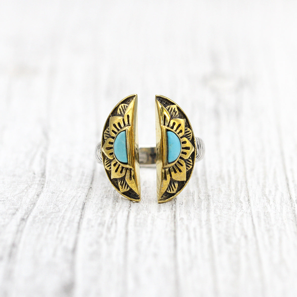 Natural Mystic Ring || Turquoise