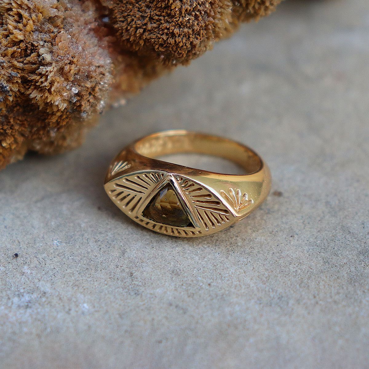 Manifest Ring || Citrine