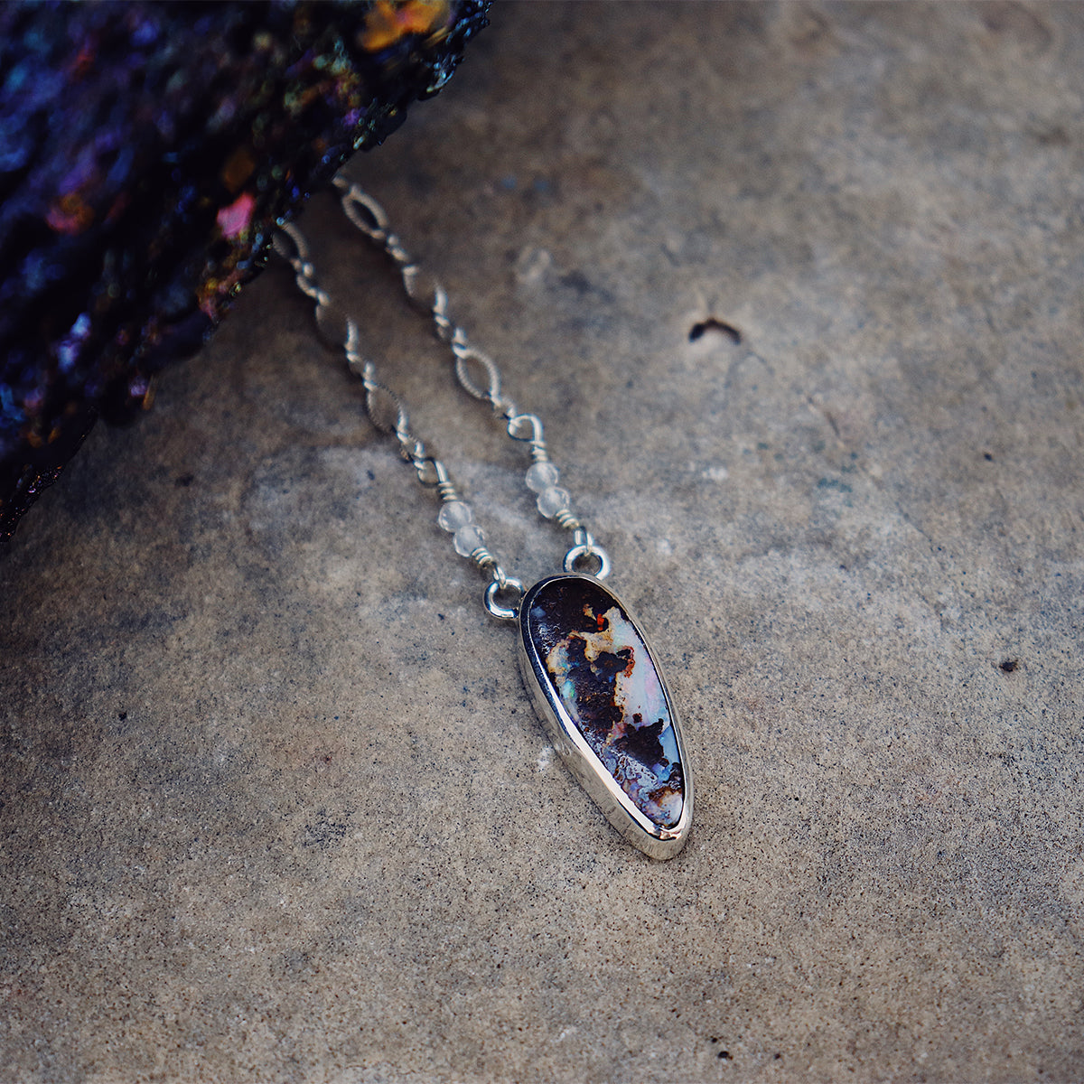 Boulder Opal Necklace