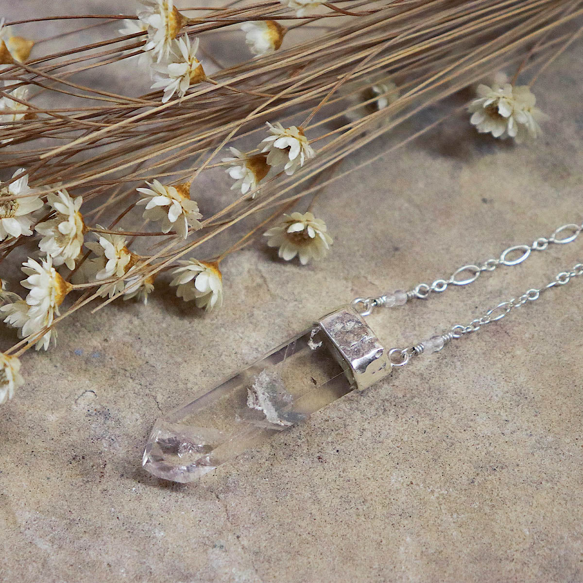 Rose Phantom Wand Necklace