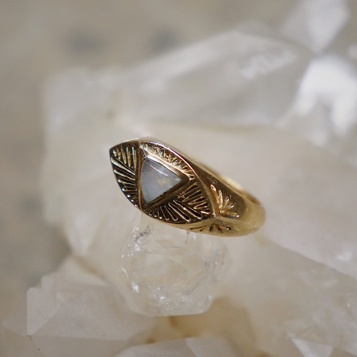 Manifest Ring || Gold
