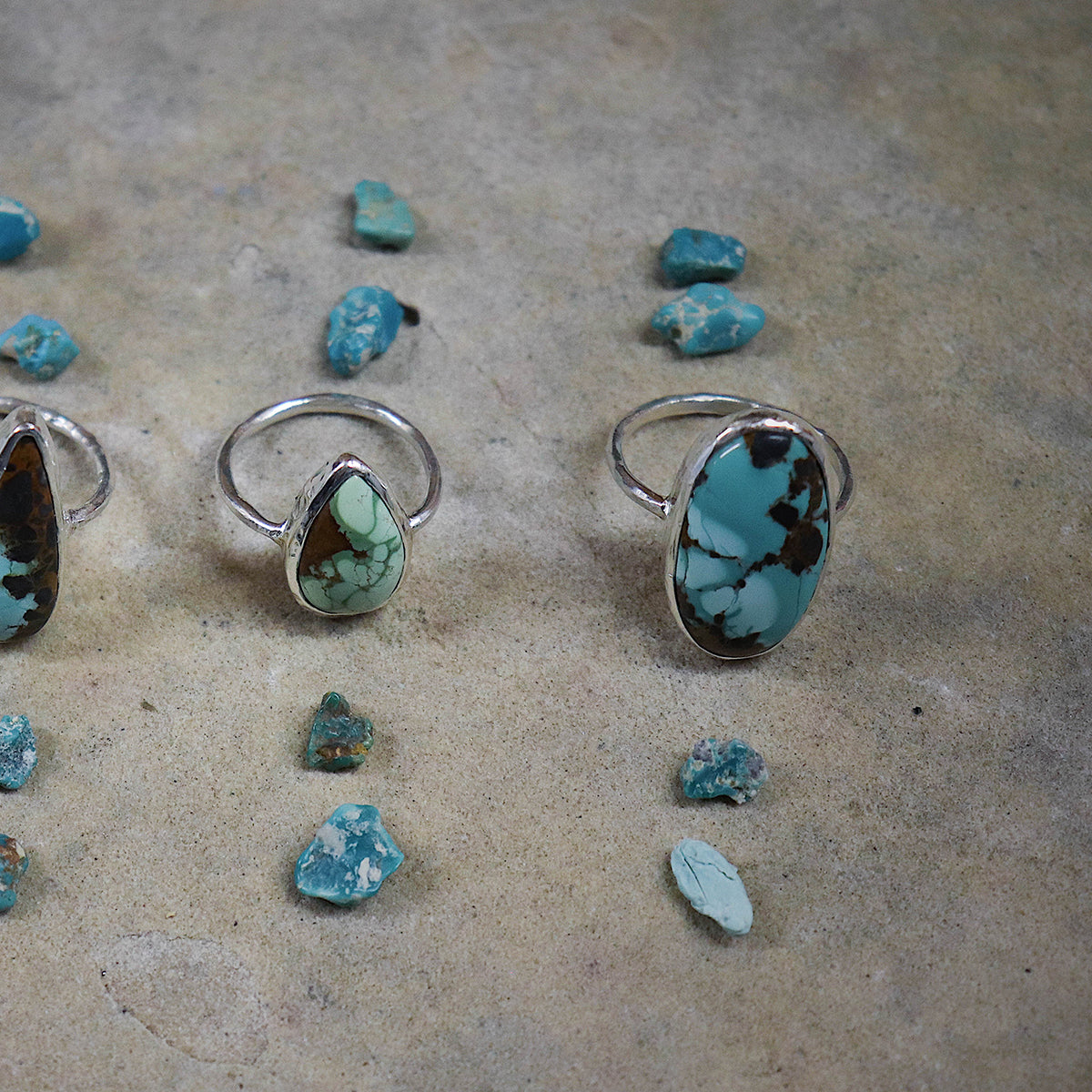 Royston Turquoise Elfin Ring