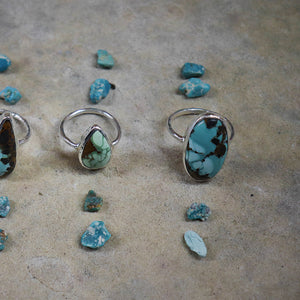 Royston Turquoise Elfin Ring