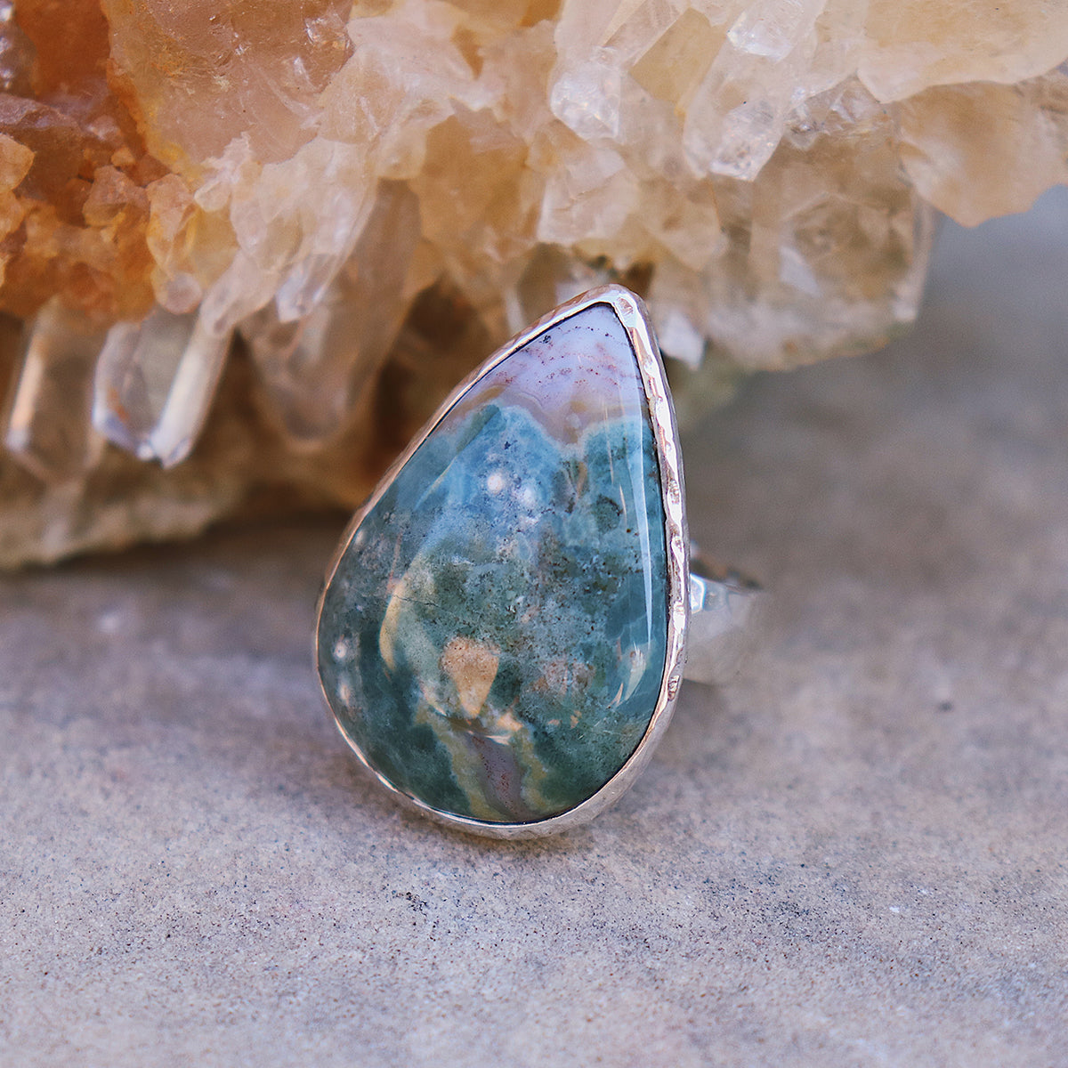 Ocean Jasper Ring