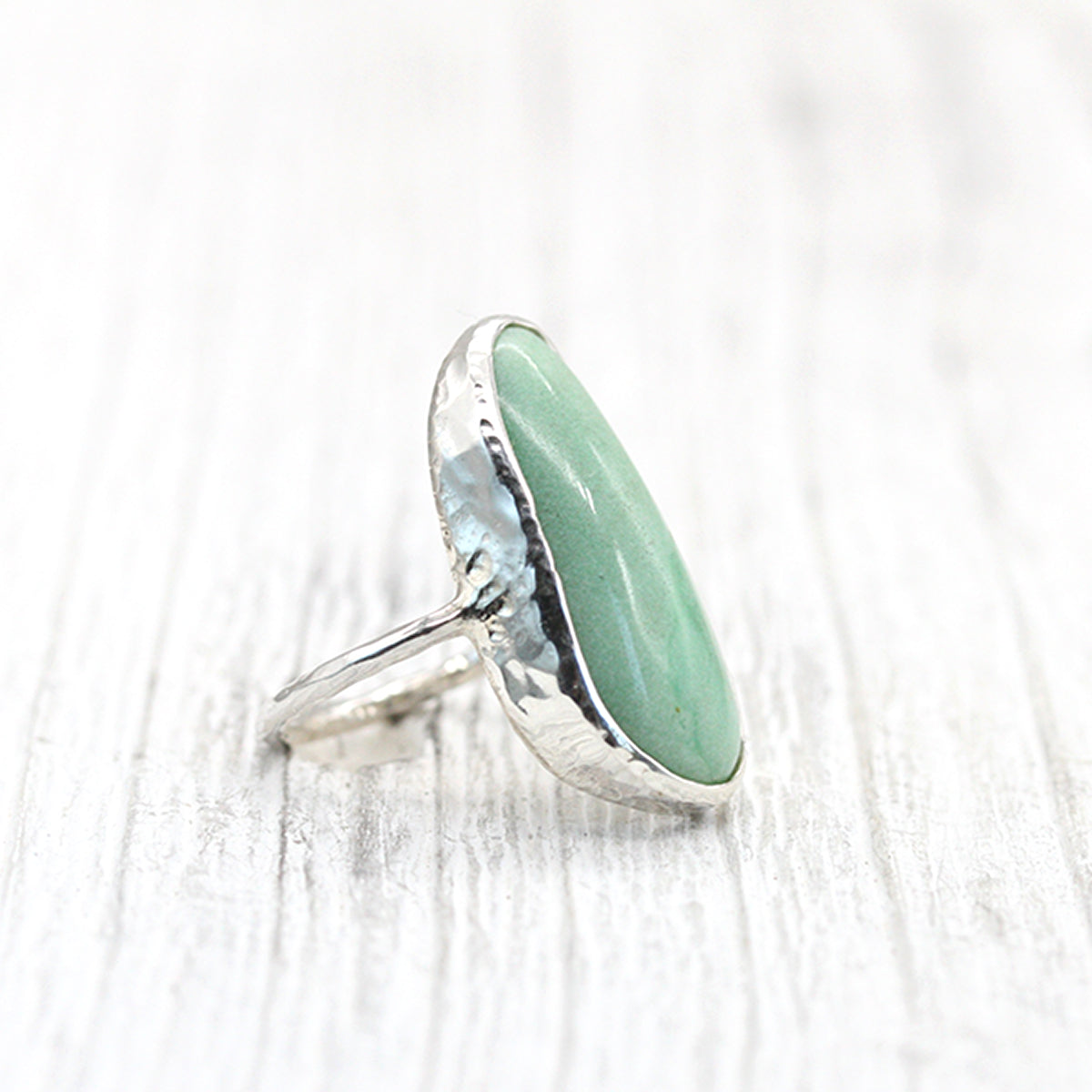 Chrysoprase Elfin Ring