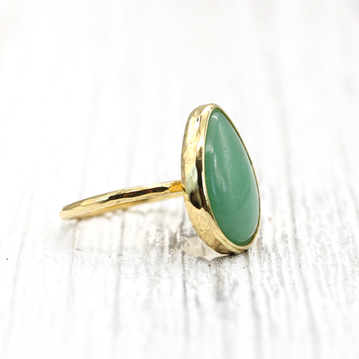 Chrysoprase Elfin Ring
